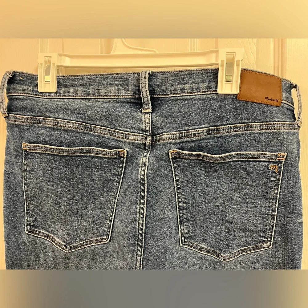 NWOT Madewell 9" Mid-Rise Skinny Crop Jeans: Button-Front TENCEL™ Denim Edition - Picture 8 of 12